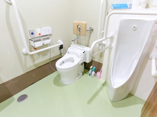 充実したトイレ設備