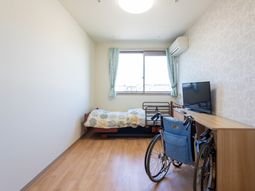 自然光が入る居室