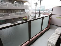 ベランダのゆったり空間