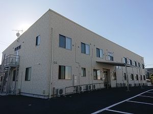 ゆとりのある施設外観