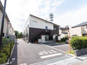 清潔な施設の外観