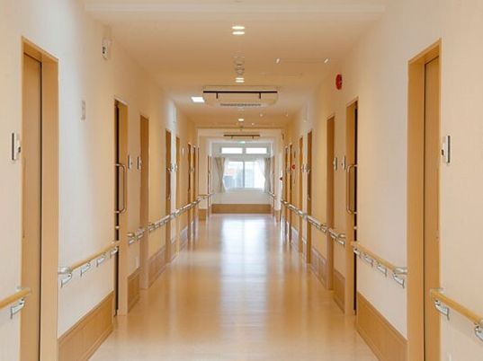 清潔感溢れる廊下