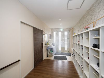 居心地の良い受付エリア