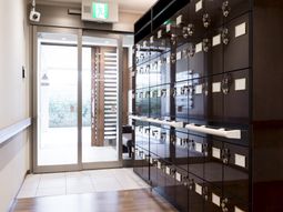 エントランスの郵便受け