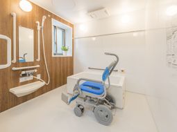 清潔感のある浴室