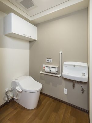 整備されたトイレ設備