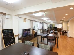 広々とした共有スペース