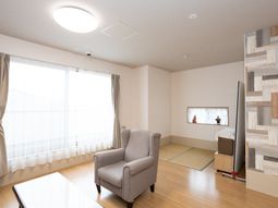 ゆったりした居室の様子