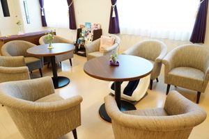 快適な共用ラウンジ
