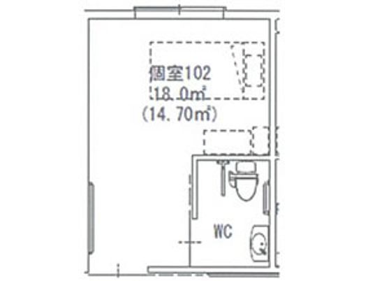 居室の間取り図