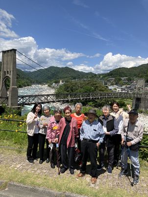 自然の風景で撮影