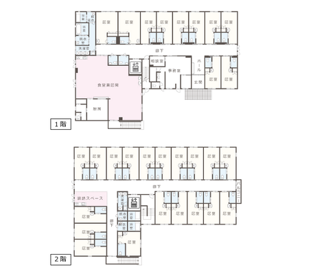 見取り図、施設内観