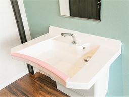 洗面台のクリーンなイメージ