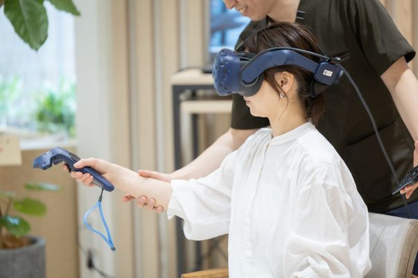 機能訓練室での体験  