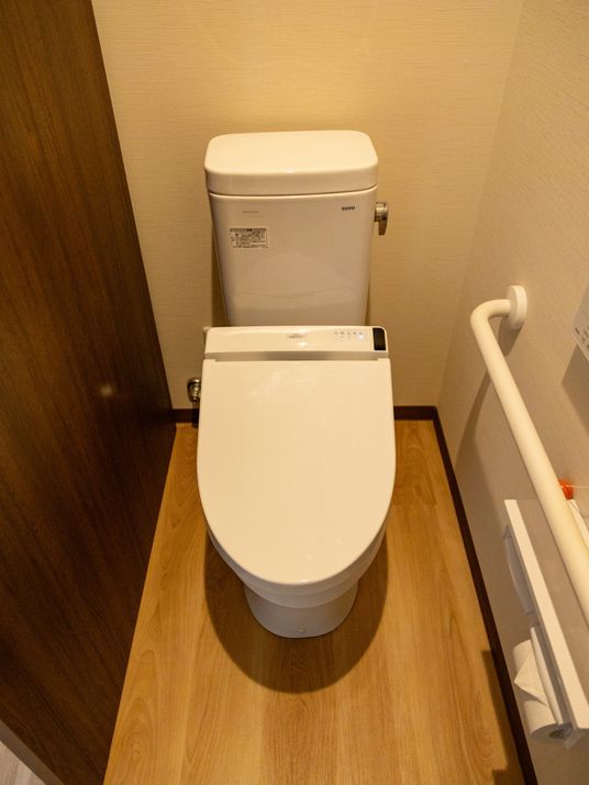 安全に配慮したトイレ