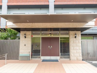 施設入り口の様子