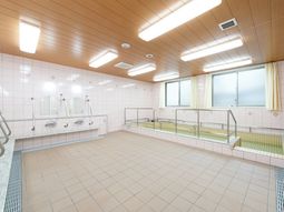 清潔な浴室の空間