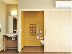 清潔感あるトイレの一角
