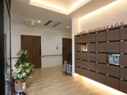 エントランスのモダンなデザイン