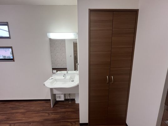 洗面台とクローゼット