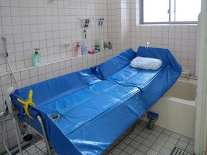 衛生的な浴室内
