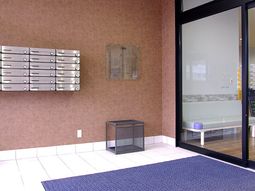 エントランスの明るい空間