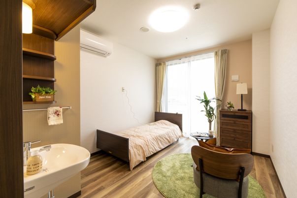 細部にこだわる居室