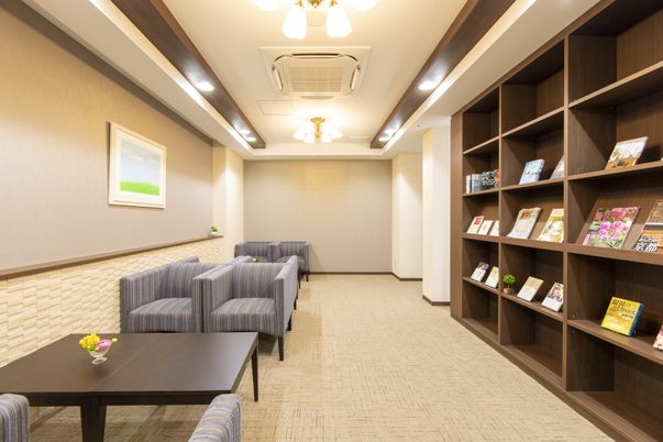 居心地の良いラウンジスペース