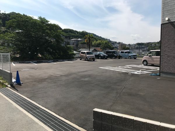 広々駐車スペース