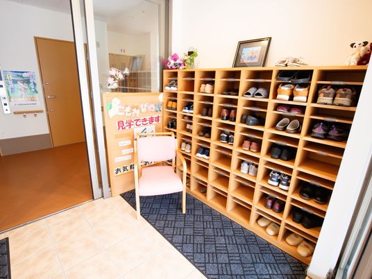 エントランスの靴棚