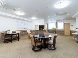 和やかな雰囲気の多目的室