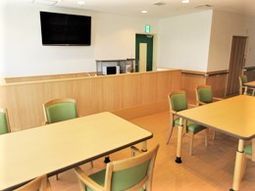 快適な食堂の空間