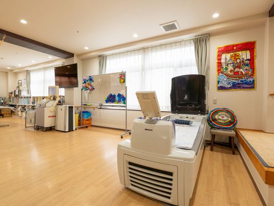 明るく開放的な空間