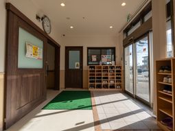 広いエントランス