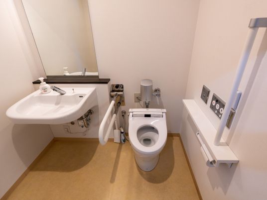 清潔なトイレ空間