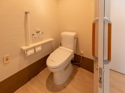 清潔なトイレの設備