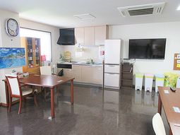 共有スペースの日常風景