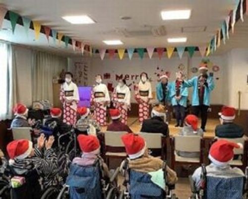 イベント風景の居室