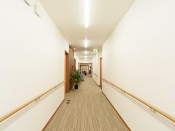 清潔感のある廊下