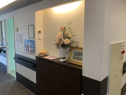 装飾が施された廊下