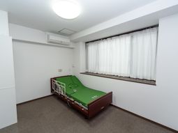シンプルな居室の一例