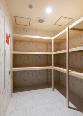 広い収納の部屋