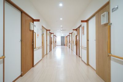 清潔感のある廊下