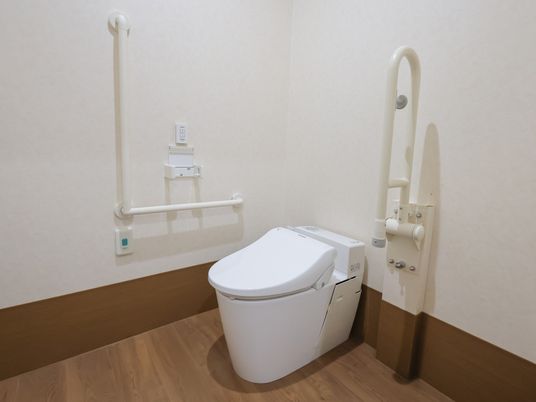 手すり付きトイレ