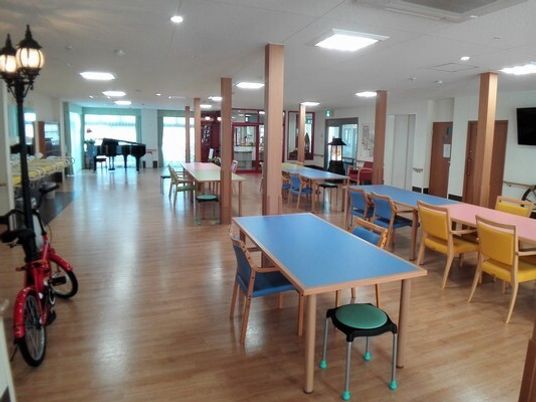 多機能スペースの一角