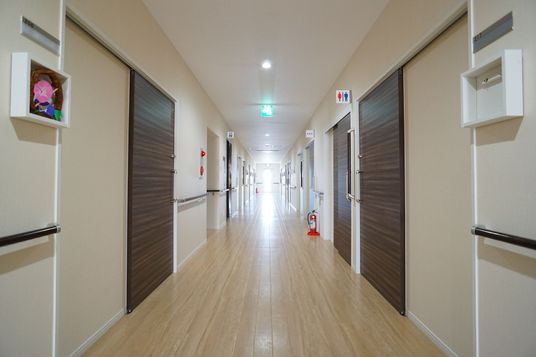 清潔な廊下の様子