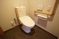 清潔なトイレ設備