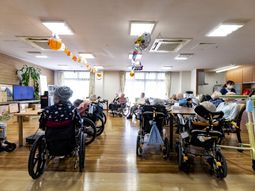 共有スペースでのくつろぎ