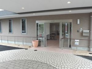 中庭への出入り口