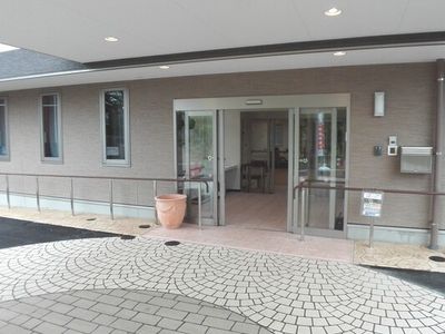 中庭への出入り口